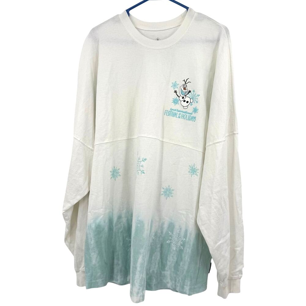 Disney Size XXL Spirit Jersey Frozen Olaf Sven Festival of the Holidays Epcot